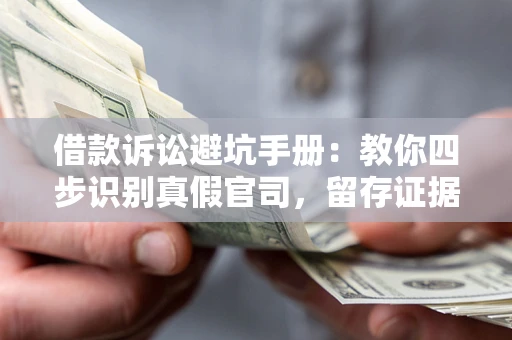 济南借款诉讼避坑手册：教你四步识别真假官司，留存证据不踩雷