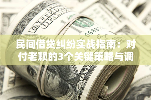 济南民间借贷纠纷实战指南：对付老赖的3个关键策略与调解盲区解析