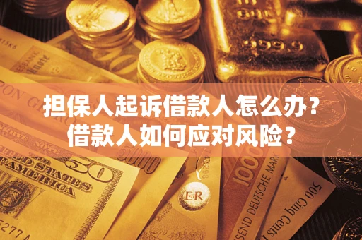 济南担保人起诉借款人怎么办？借款人如何应对风险？