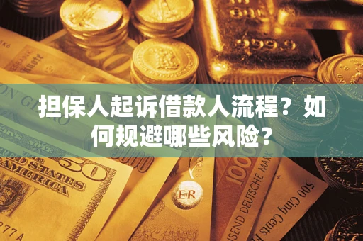 济南担保人起诉借款人流程？如何规避哪些风险？